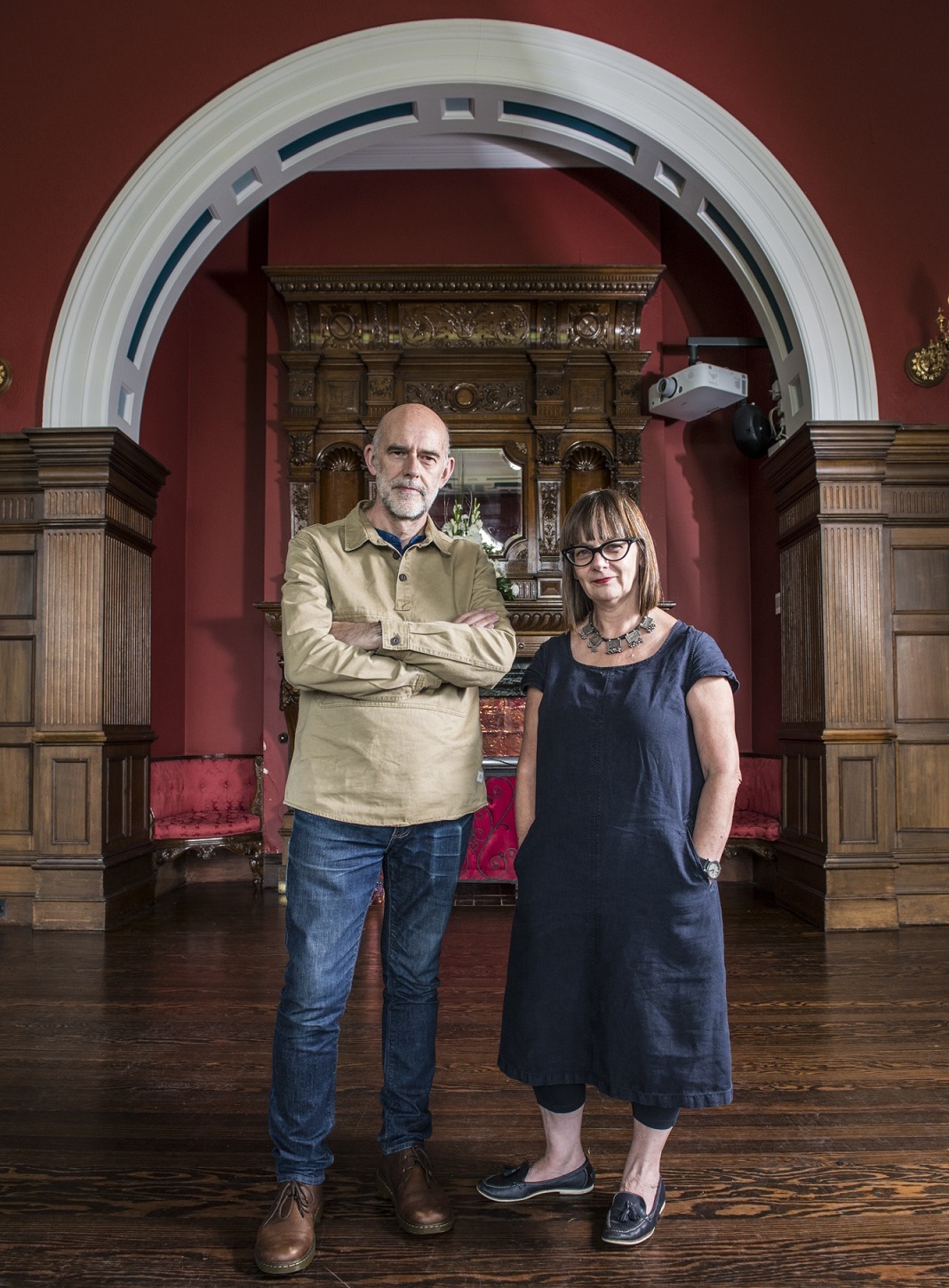 Professors Stephen Dixon and Alison Welsh