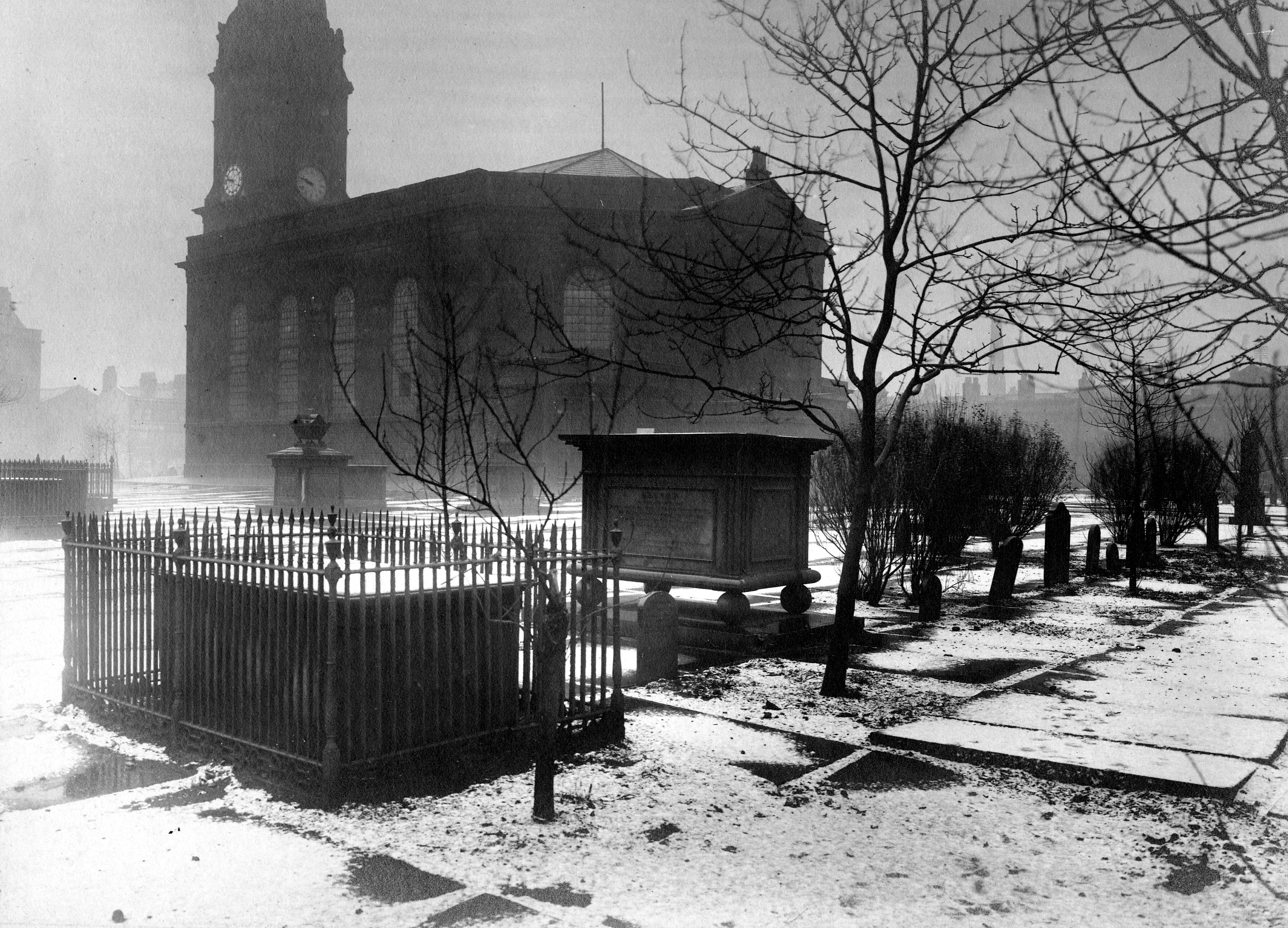 All Saints Church 1910 (Image courtesy of Manchester Libraries and Archives)
