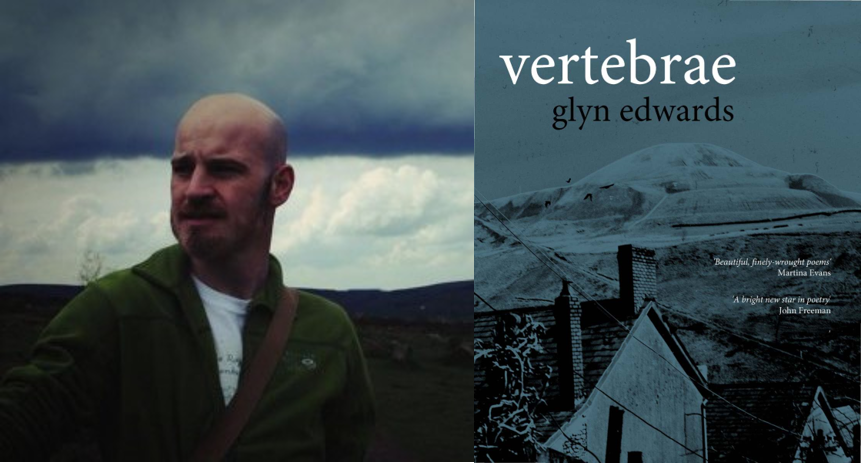 Current student at the Manchester Writing School in poetry, Glyn Edwards publishes his debut poetry collection, Vertebrae.