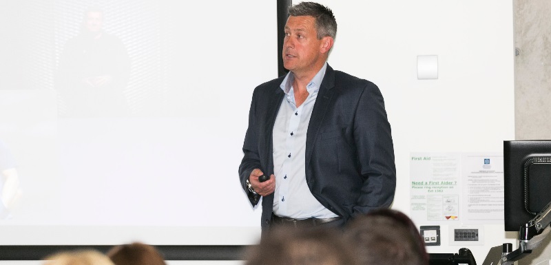 Ashley Giles graduated from the Master of Sport Directorship in 2017