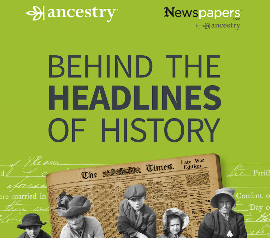 Behind The Headlines of History is released each Tuesday until the beginning of November