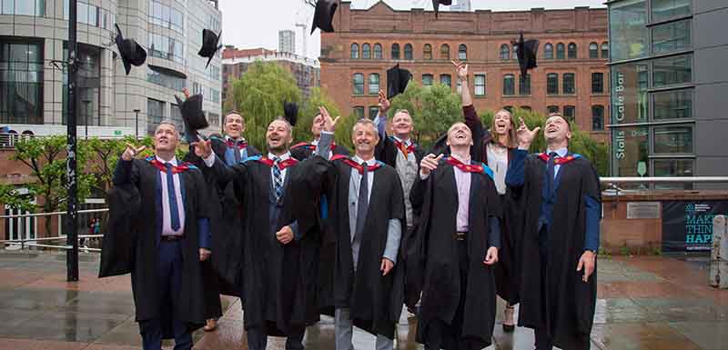 Master of Sport Directorship students celebrate their graduation