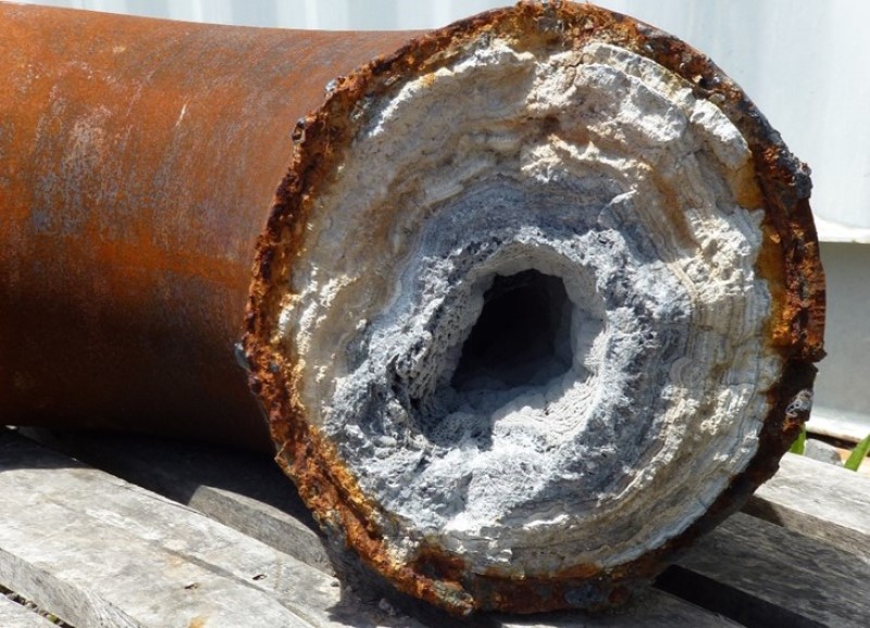Silica scaling of 450mm reinjection pipe at Ohaaki in New Zealand
