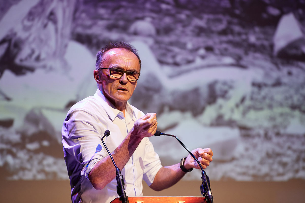 Director Danny Boyle at the inaugural SODA industry event