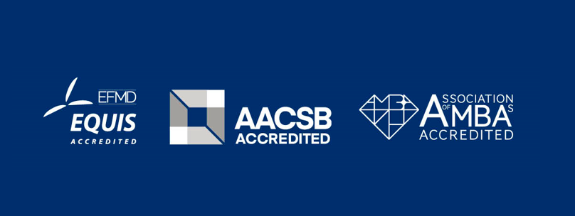 The Business School now holds the globally recognised trio of accreditations.