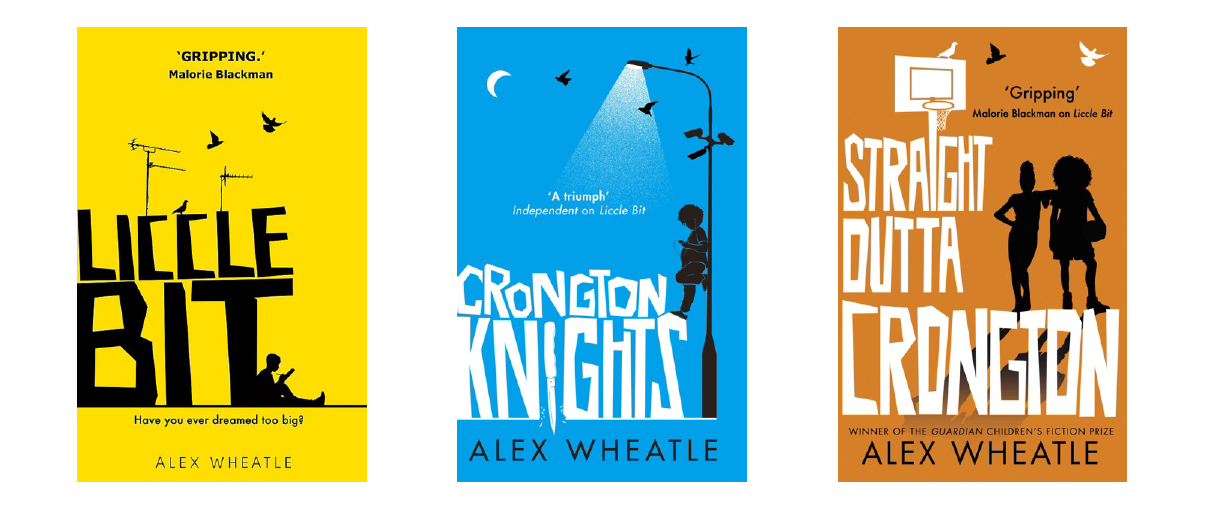 Some of Alex Wheatle's books