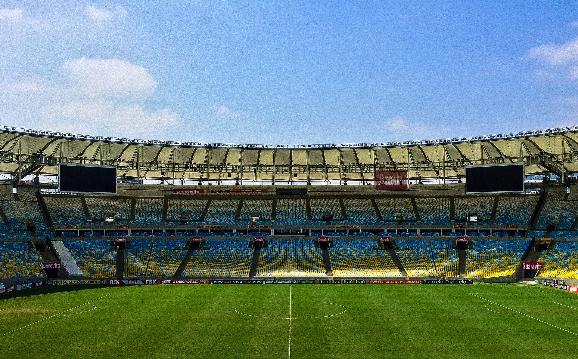 An empty stadium, which is set to become a familiar sight under Coronavirus restrictions