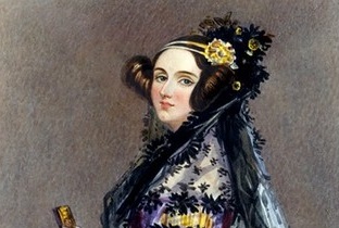 Image credit: Watercolor portrait of Ada Lovelace by Alfred Edward Chalon around 1840. In the public domain. More information here: commons.wikimedia.org/wiki/File:Ada_…e_portrait.jpg