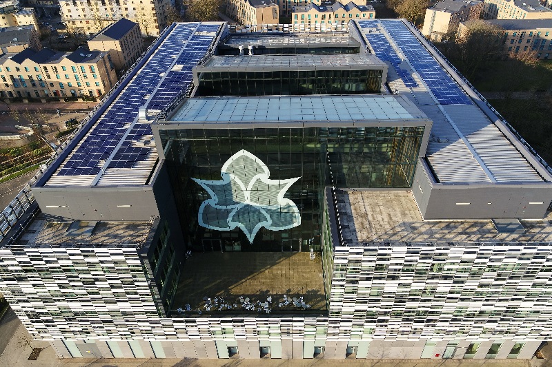 Solar Panels on Brooks Building