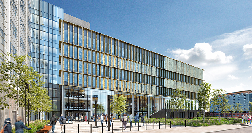 CGI image of the new home for the Faculty of Science and Engineering (1)