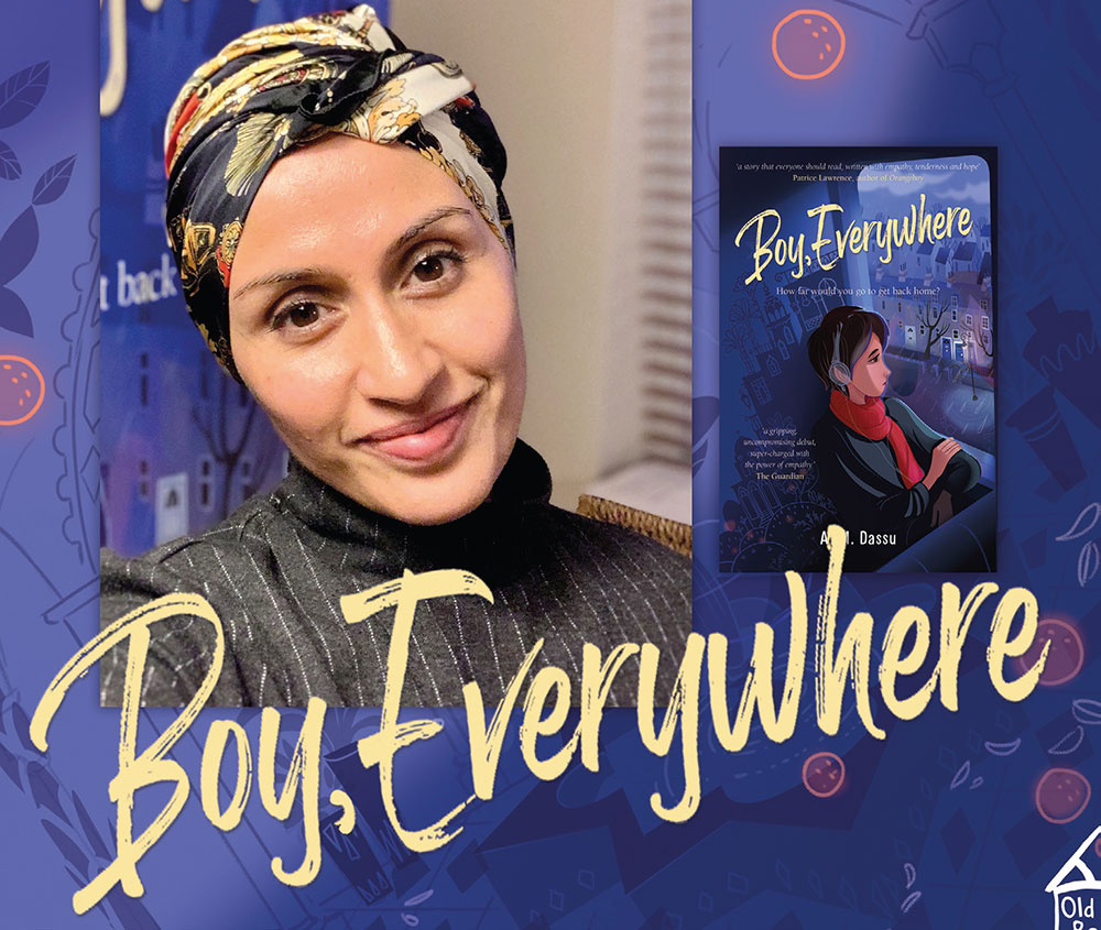 A. M. Dassu and her book 'Boy, Everywhere'
