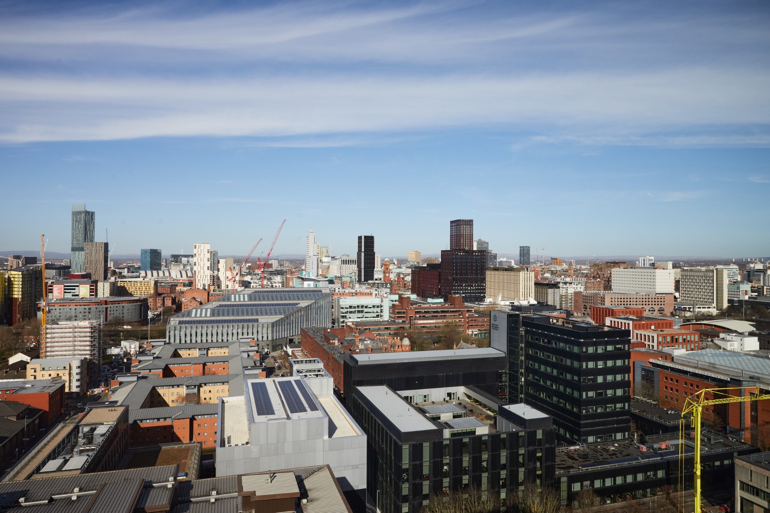 Manchester Metropolitan University skyline
