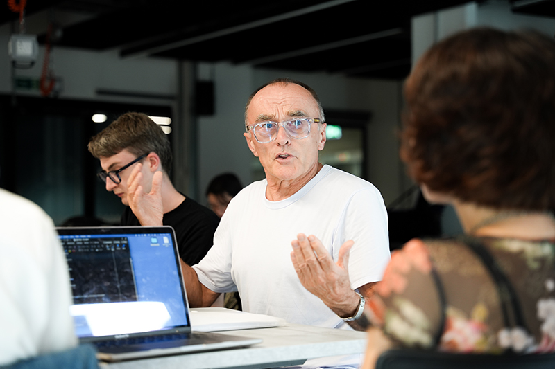 Oscar-winner Danny Boyle and SODA students joined forces to create exciting content for the acclaimed new Matrix-inspired show at Aviva Studios