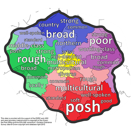 University Of Manchester Map Manchester's First “Accent And Dialect Map” Created · Manchester  Metropolitan University