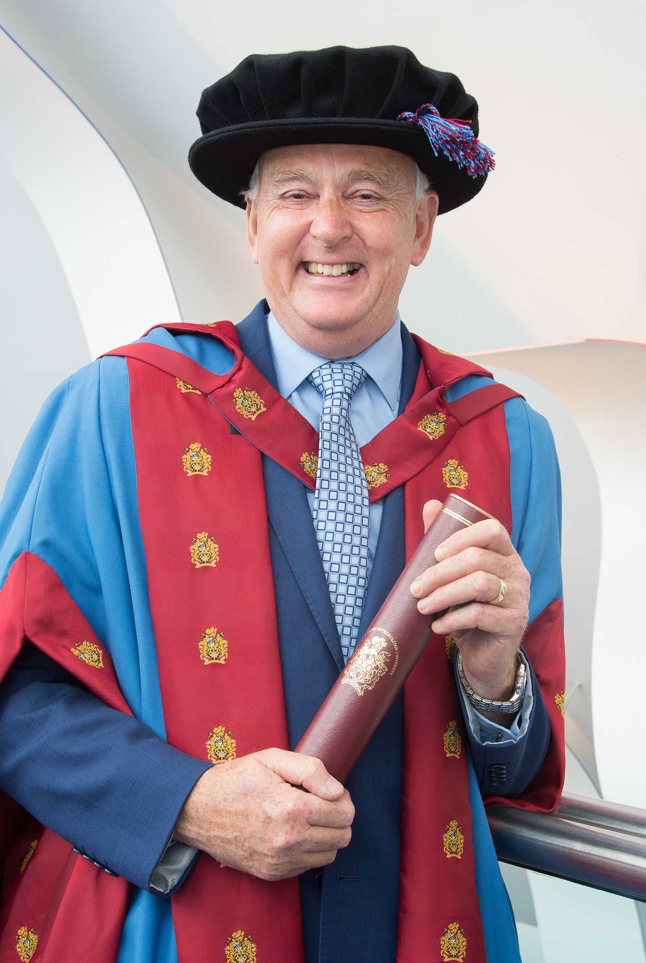 Former ViceChancellor receives honorary degree · Manchester