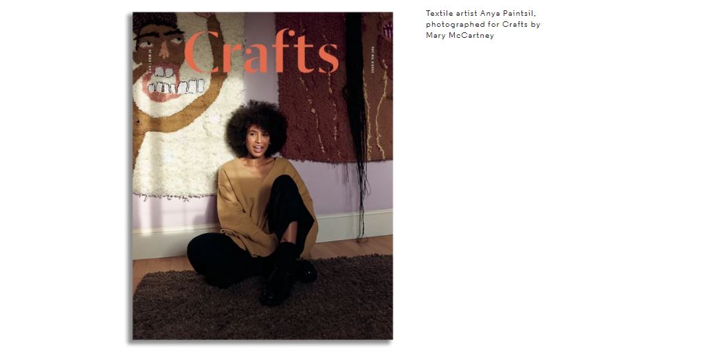 Anya Paintsil, photographed for Crafts by Mary McCartney