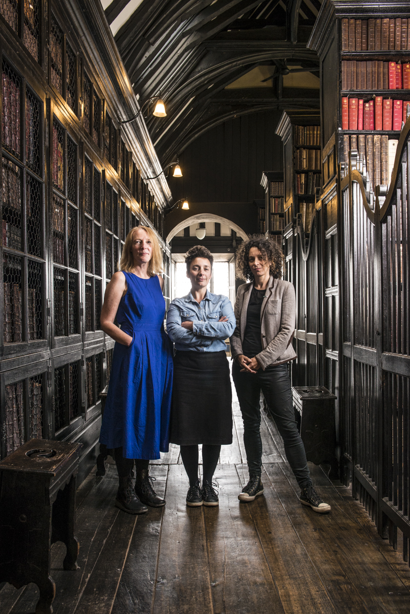 Anneke Pettican, Chara Lewis and Kristin Mojsiewicz of Brass Art