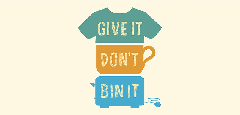 Give It, Don’t Bin It has been hugely successful since it was introduced in 2008 