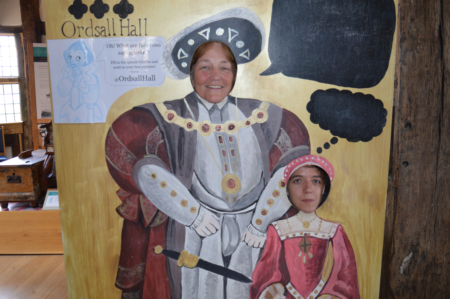MCBF Festival Director Kaye as Henry VIII and Bridget Taylor as Anne Boleyn