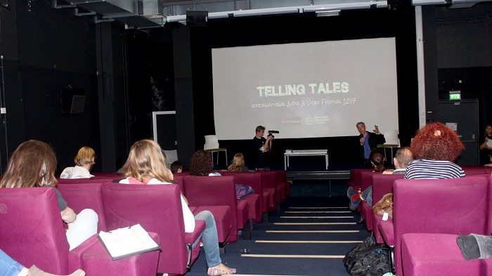 A photo from the inaugural Telling Tales International Film and Audio Documentary Festival