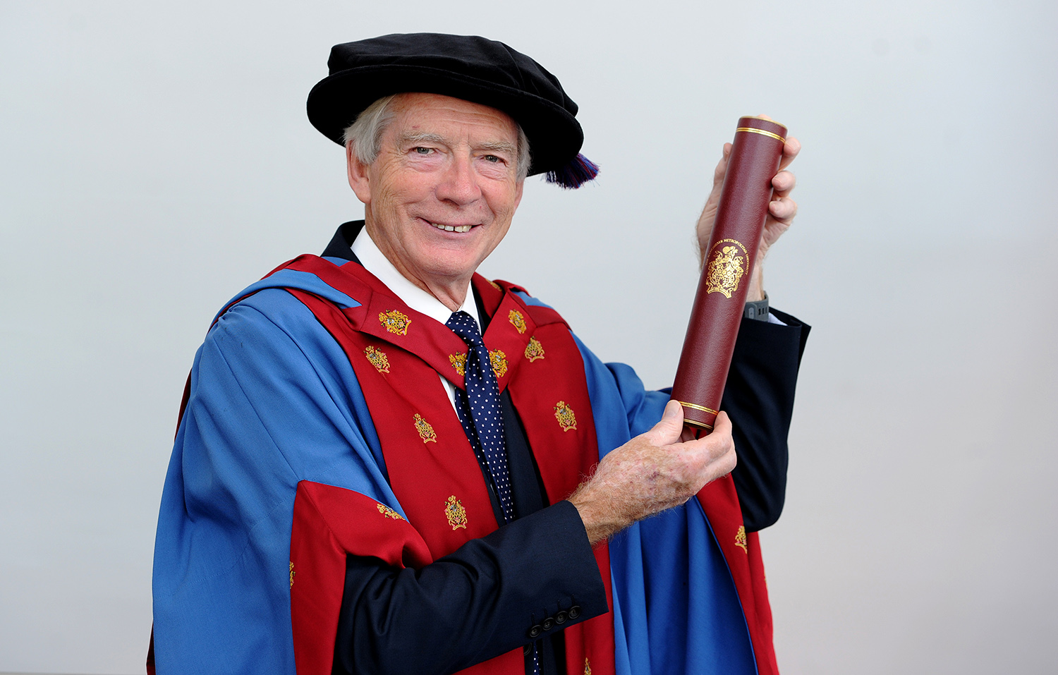 Professor Sir David Melville was awarded a Doctor of Science honorary degree