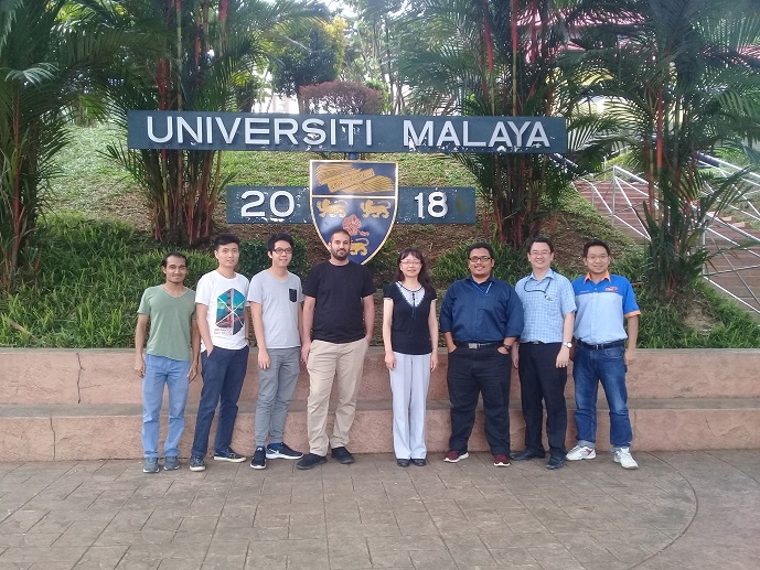 The Manchester Metropolitan University team with their University of Malaya colleagues