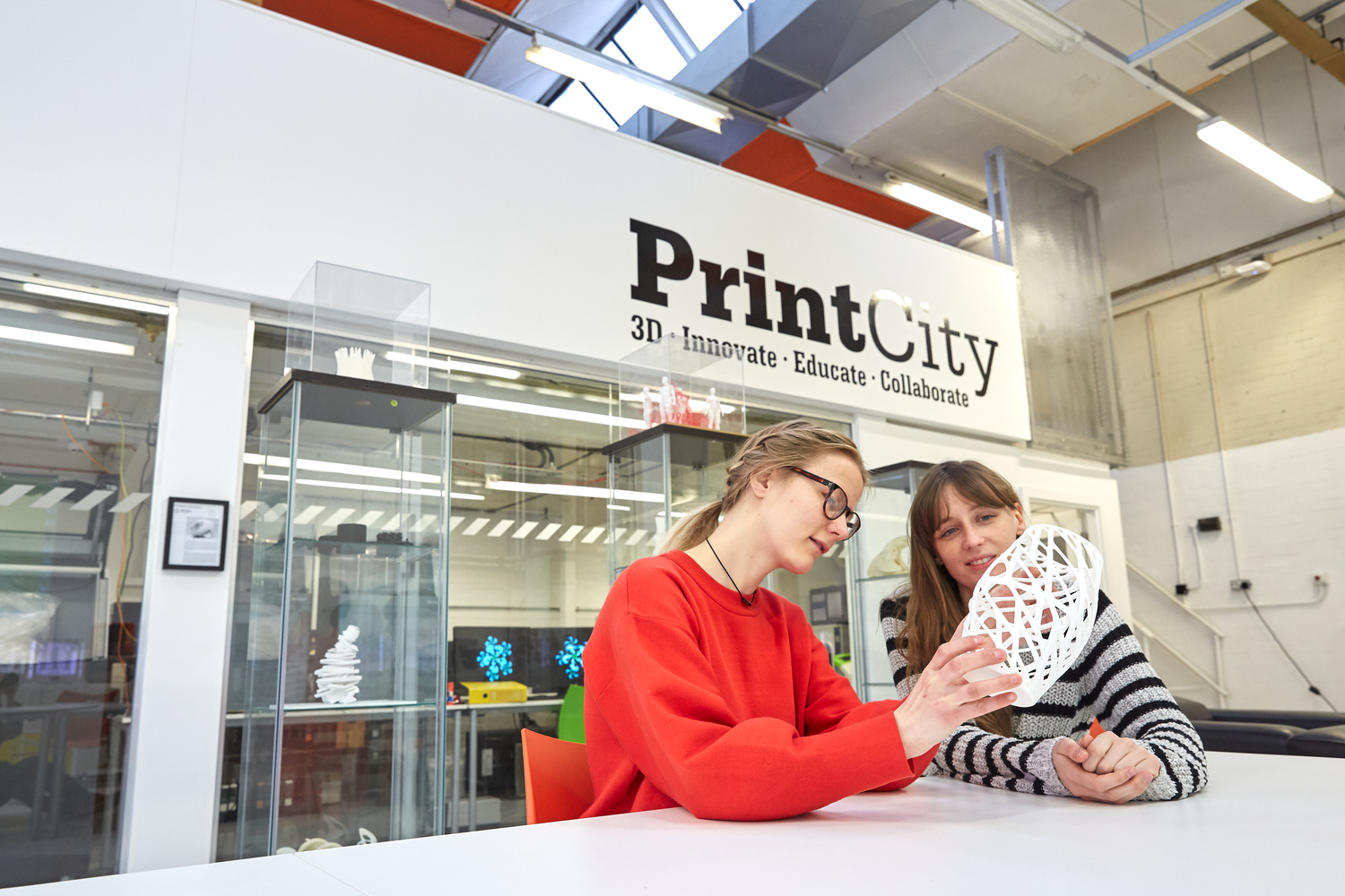 The University launched a brand new advanced 3D printing hub – PrintCity
