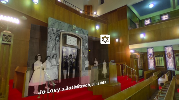 Researched worked with Archives+ to create a AR experience where memories, images and films were overlaid on the Manchester Reform Synagogue on Jackson’s Row that is set to be demolished