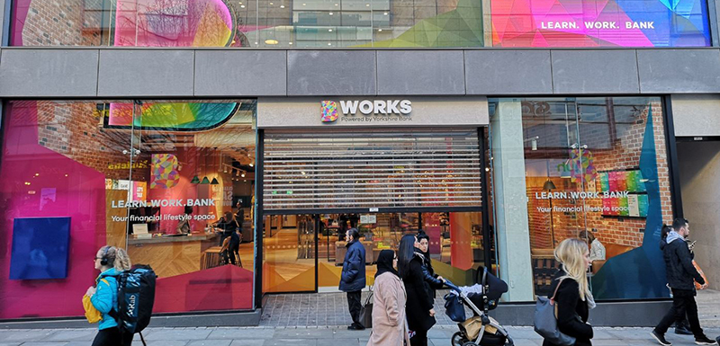 The new B Works store has opened on Market Street in the centre of Manchester