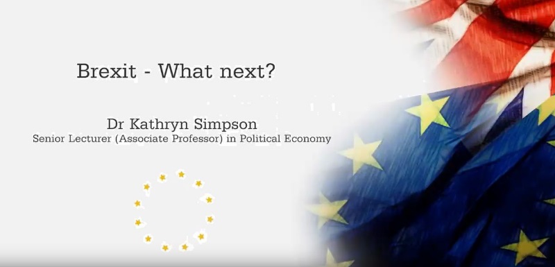 What are the next steps in Britain's withdrawal from the EU?