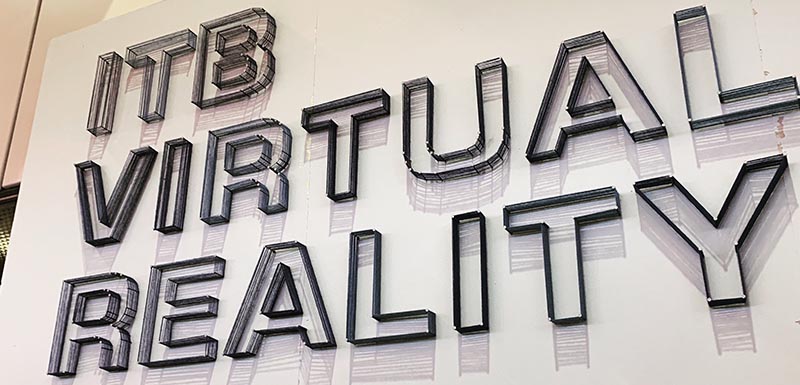 The AR VR Hub's research was presented at the ITB Berlin exhibition